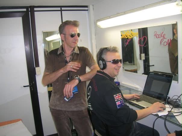 Zak & Zuni backstage