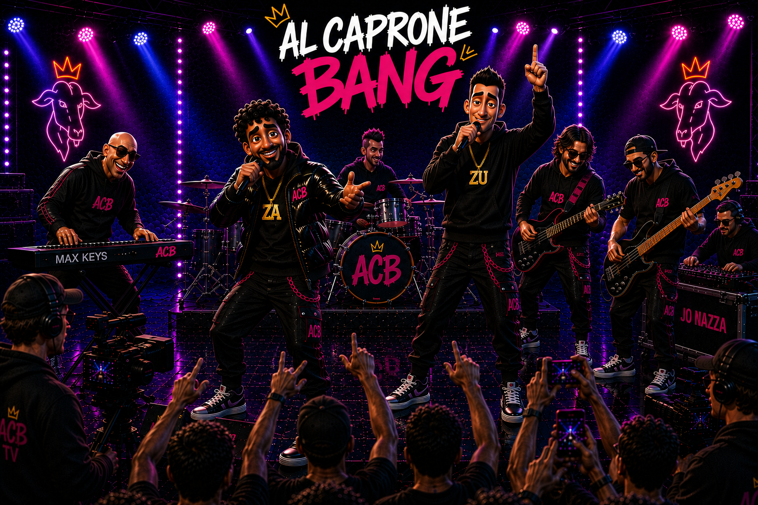 ACB Live — Al Caprone Bang sul palco
